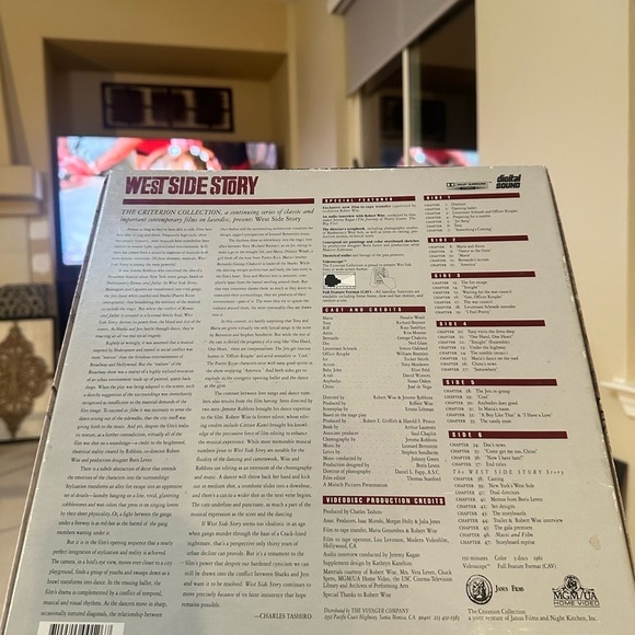 West Side Story Laser Disc - Picture 3 of 7